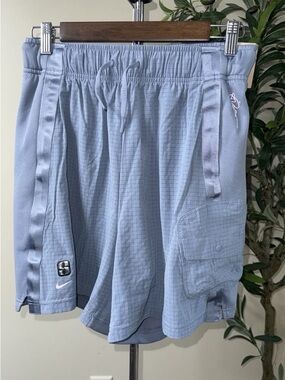 Nike Women's Sabrina Ionescu Pale Blue Athletic Shorts